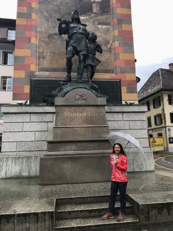 Tell statue in Altdorf