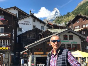 Arrived hallo Matterhorn, hallo Zermatt