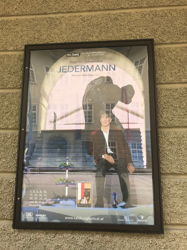 Jedermann played for for the 100th time