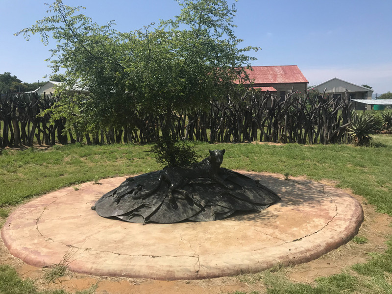 Zulu memorial of 2nd battle