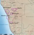 Namibia travel areas