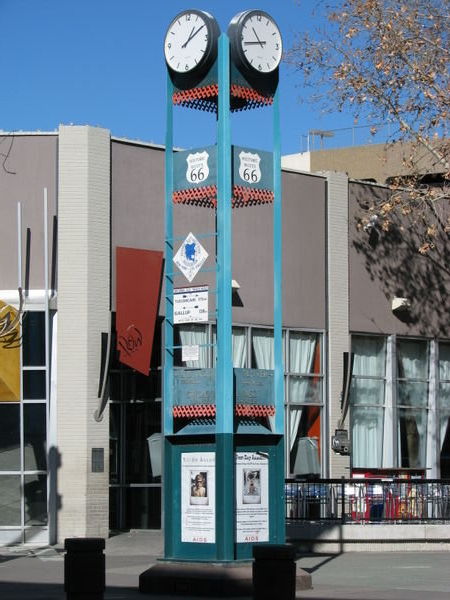Route 66 signpost, Albuquerque