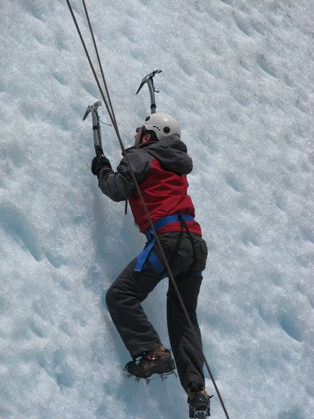 Ice climbing 1