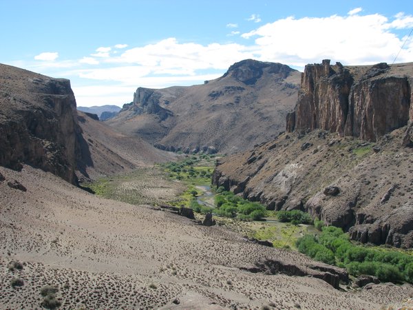 Rio Pinturas Canyon