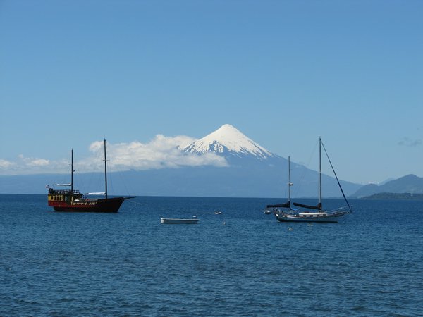 Osorno Volcano and Lake Llanquihue 