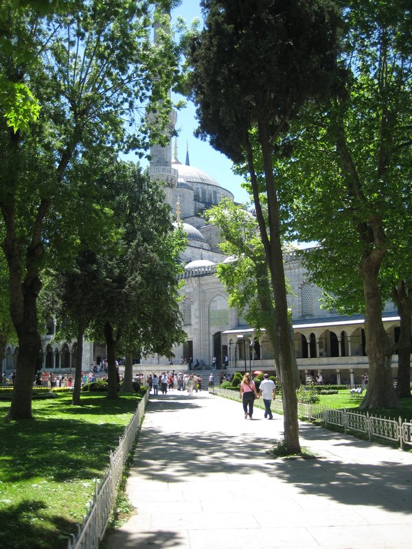 Blue Mosque Gardens
