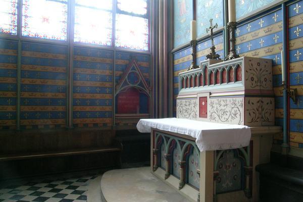 Altar within Notre Dame