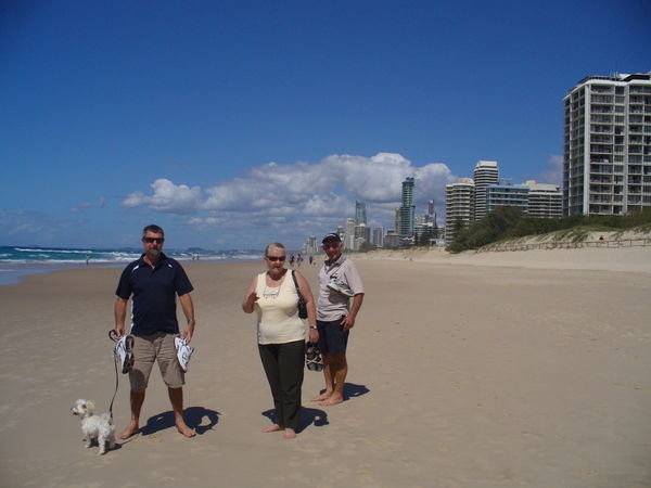 Peter & Sherry at the Gold Coast