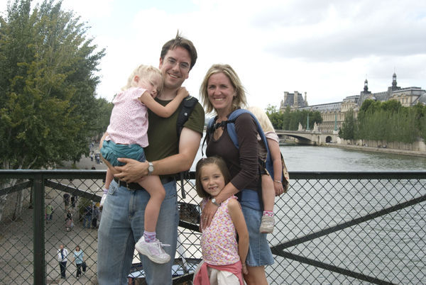 Family on the Seine