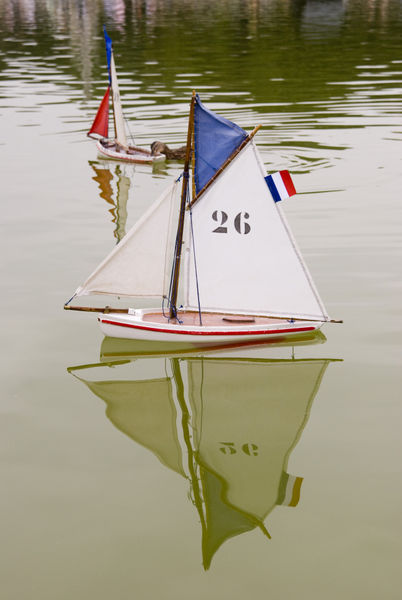 Sailboat at Luxembourg Gardens