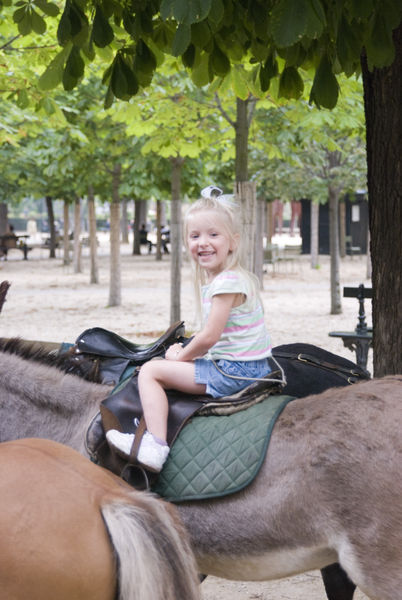 Abigail on the horse