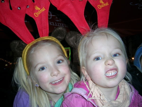 Abigail & Eliza Reindeer