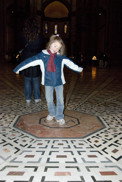 Emma in the Duomo