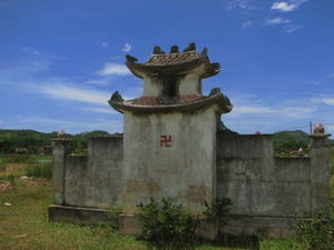 Curious Vietnamese Grave