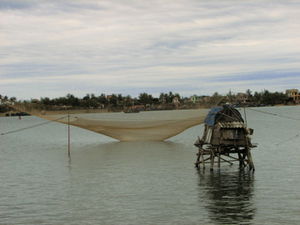 Fishing Net and Shelter