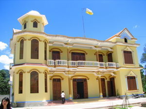 Catholic Building in Chay Lap