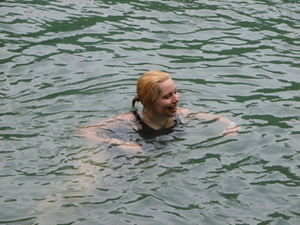Me Swimming at the Cold Spring