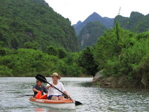 Kayaking in Phong Nha Ke Bang National Park