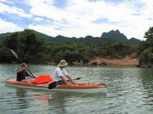 Kayaking in Phong Nha Ke Bang National Park