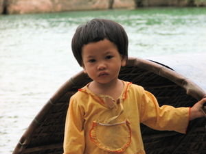 Child on House Boat