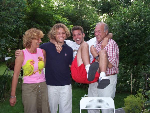 Marja (van Baren) and family