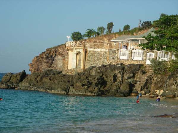 House built into the rock
