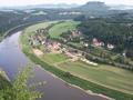 Elbe River from Bastei lookout
