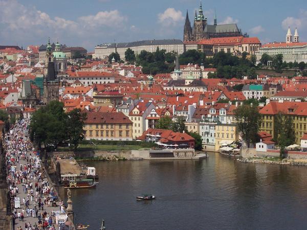 Charles Bridge and Prague Castle