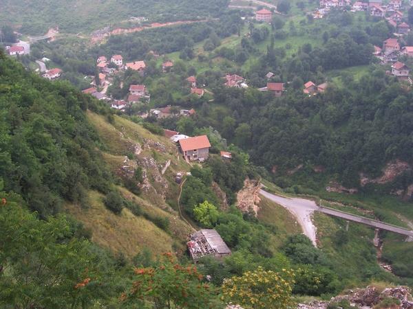 View from one of the hills