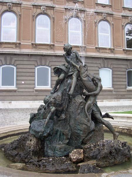 Budapest - interesting fountain