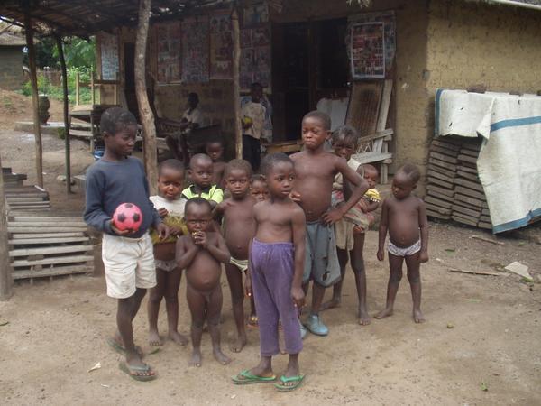 Children in remote village