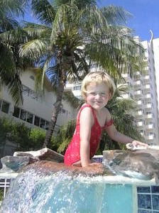 Der bades i Miami