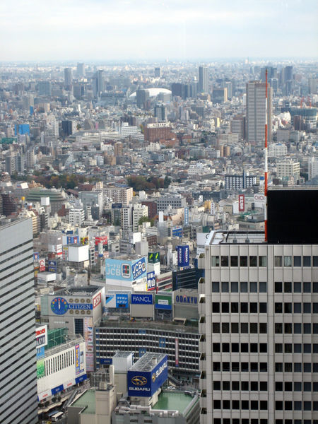 Tokyo: urban sprawl