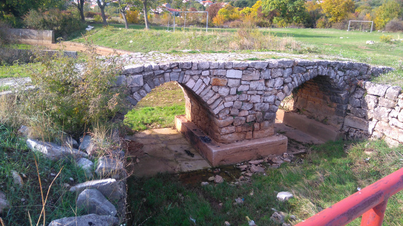 Old Bridge on the brook of Bara