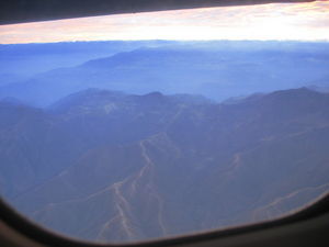 andes at sunrise