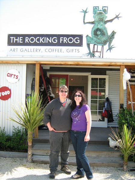 Mel & Alan at the Rocking Frog
