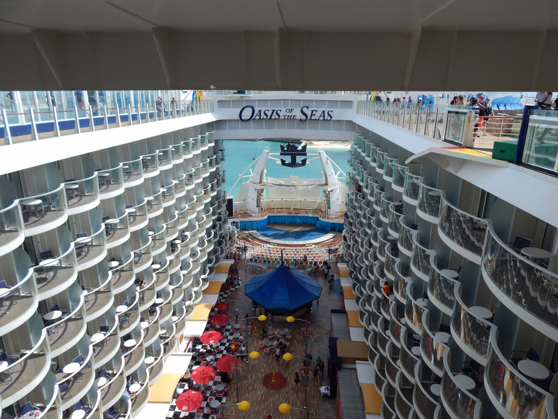 Largest cruise ship on the ocean