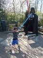 Riley meets Darth Vader