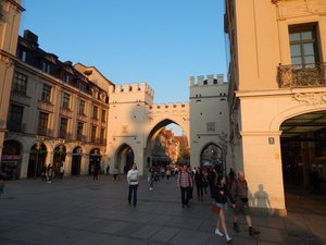 Entrance gate to Munich, Germany