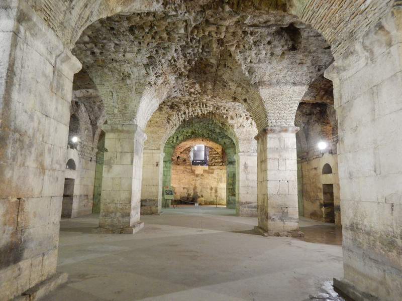The Catacombs in the Diocletian's Palace 