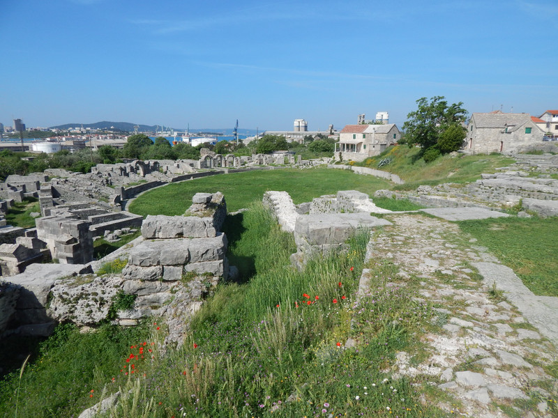 Ruins of the Amphitheatre in Solina