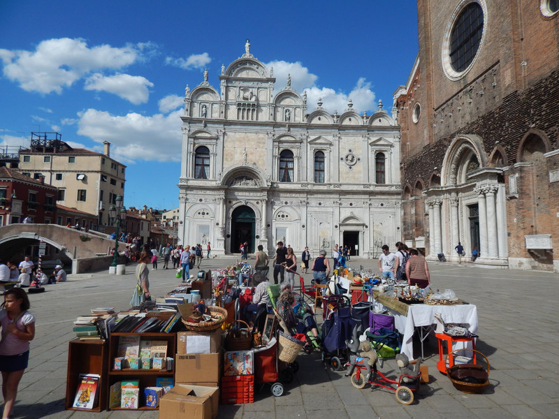Flea Market at Scuola Grande di San Marco