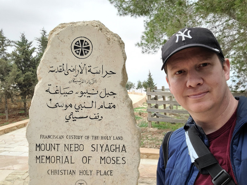 Richard at Mount Nebo