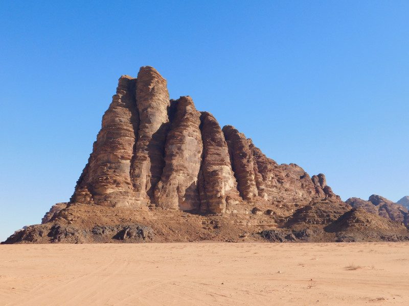 The Seven Pillars of Wisdom in the Wadi Rum