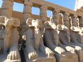 Ram Sphinxes at the Temple Karnak
