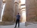 The mighty Richard at the Temple of Karnak