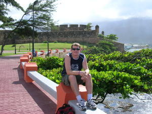 Richard at San Felipe Fortress