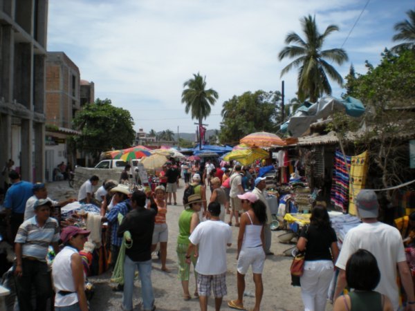 The Market in La Penita
