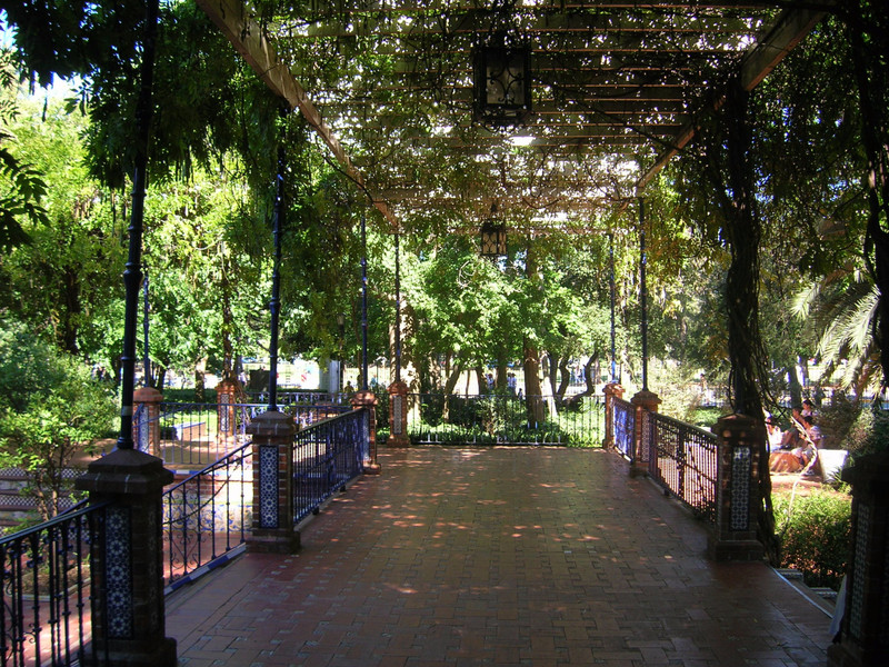 Walkway in the Botanical Gardens