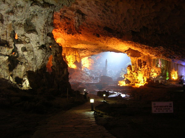 Cave at Halong Bay